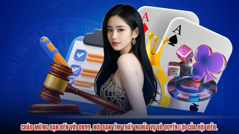 Chào mừng bạn đến với OK99, nơi bạn tìm thấy nghĩa vụ và quyền lợi của hội viên.