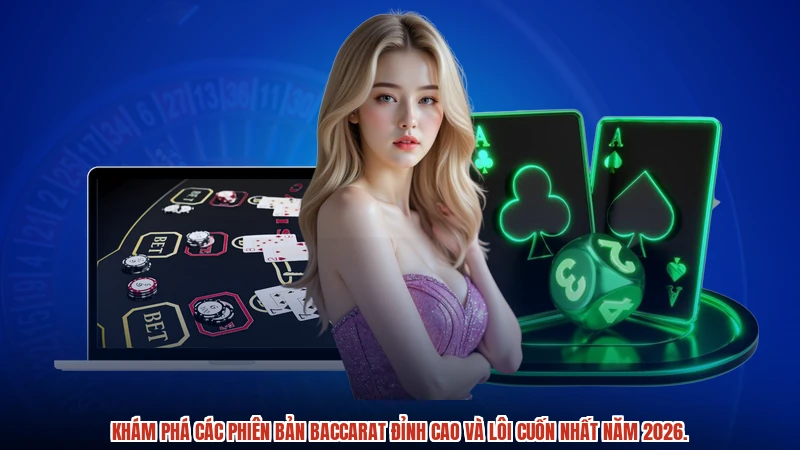 Khám phá các phiên bản baccarat đỉnh cao và lôi cuốn nhất năm 2026.
