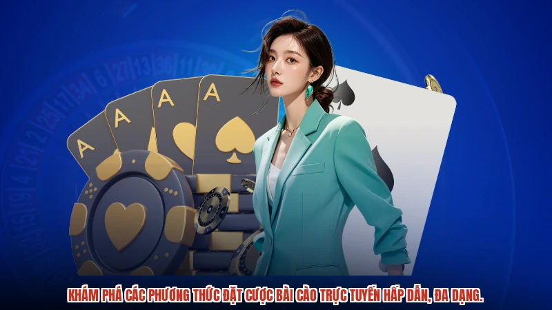 Khám phá các phương thức đặt cược bài cào trực tuyến hấp dẫn, đa dạng.