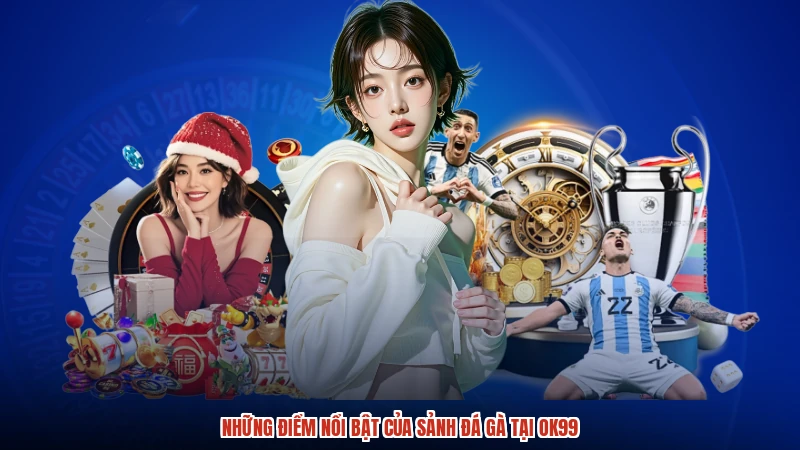 Những điểm nổi bật của sảnh đá gà tại OK99