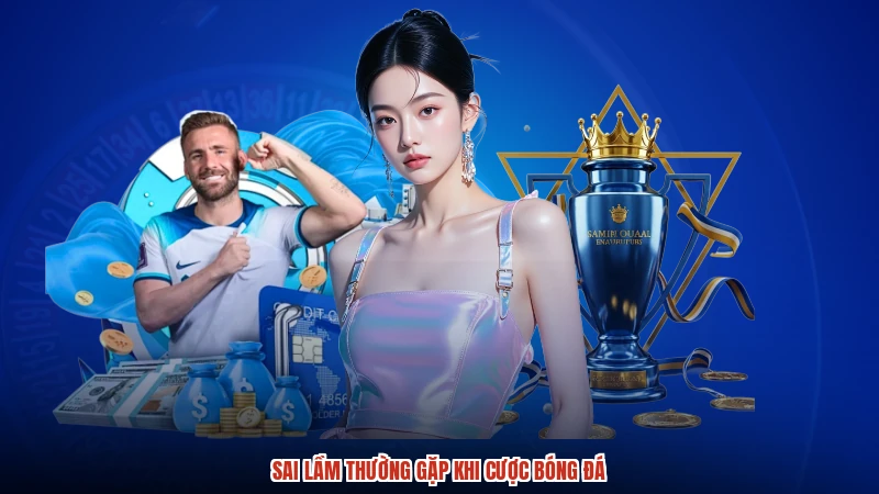 Sai lầm thường gặp khi cược bóng đá